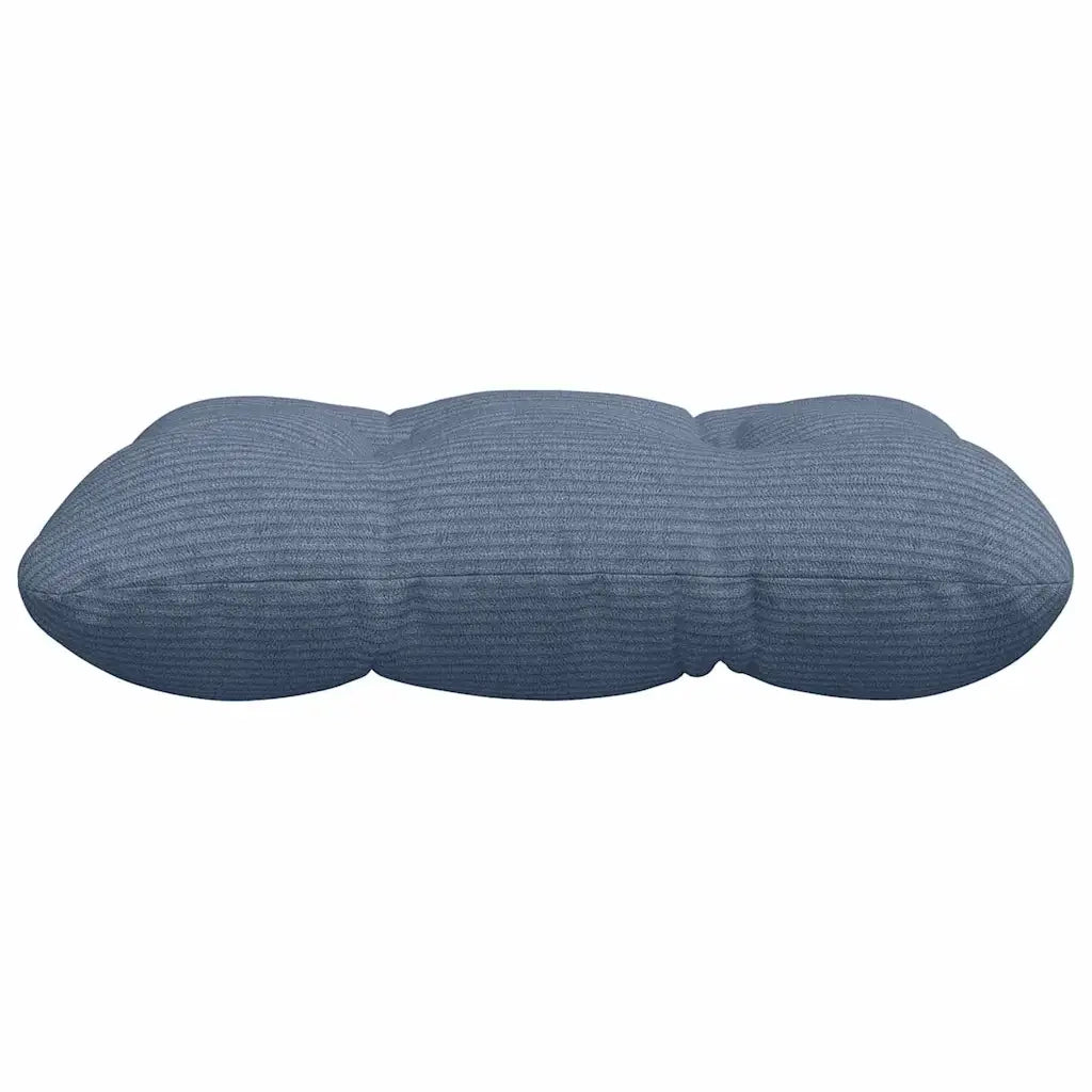 Cuscini per Seduta 4 pz | Cuscini per sedie Blu 45 x 45 cm Tessuto in Cords