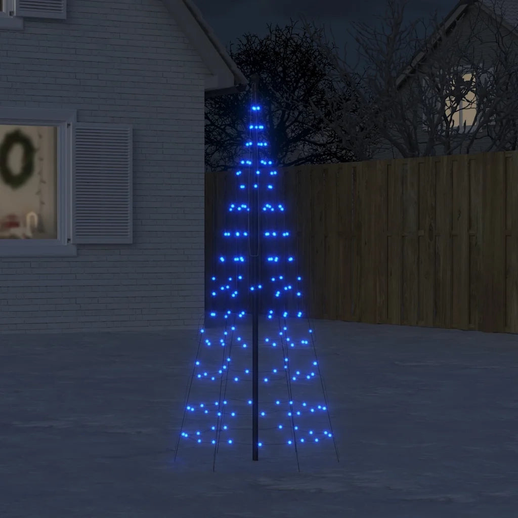 Albero di Natale a LED 200 LED Blu 180 cm 358111