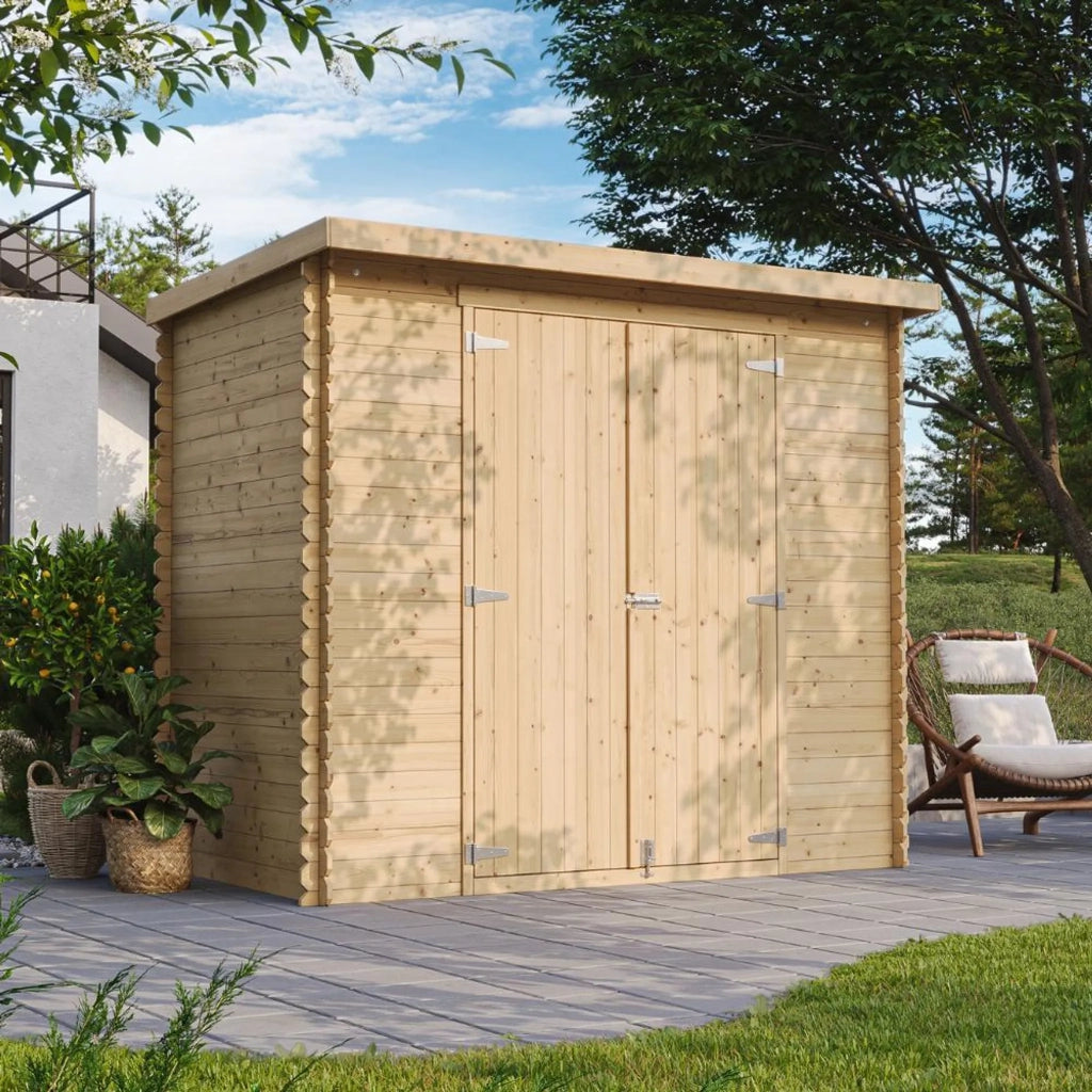 Casetta da giardino in legno 2,63 m² TIMBELA M310C1