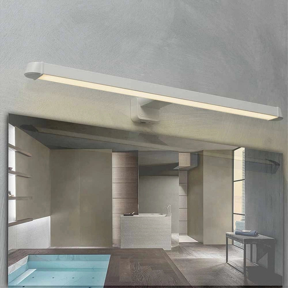 Trade Shop - Lampada Led Da Specchio 12w Applique Tripla Colorazione 6500k 4000k 3000k F05-3c -