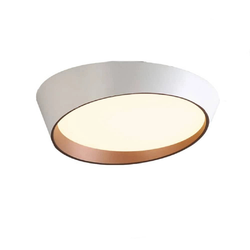 Trade Shop - Plafoniera A Led 46w Moderno Rotonda Irregolare Luce Fredda Calda Naturale C50-b -