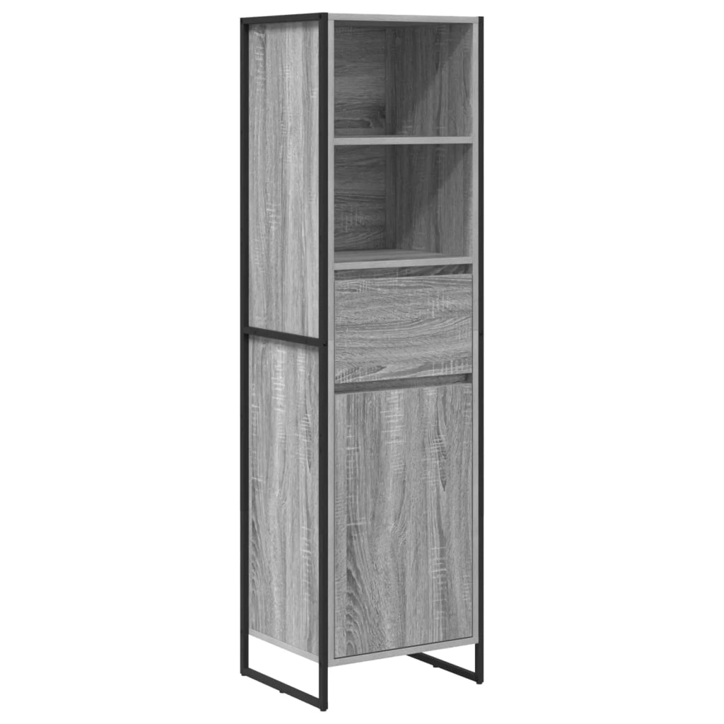 Armadio per Libri con cassetto Grigio Sonoma 43 x 36 x 150.5 cm 886627