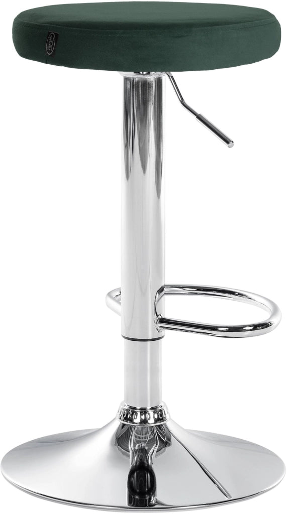 Barhocker Ponte Samt chrom