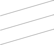 Tubo in acciaio inossidabile 2mm OD - 3 pezzi - 150mm lunghezza - 0.2mm spessore - tubo senza saldatura - duraturo e esteticamente accettabile - tubo in metallo