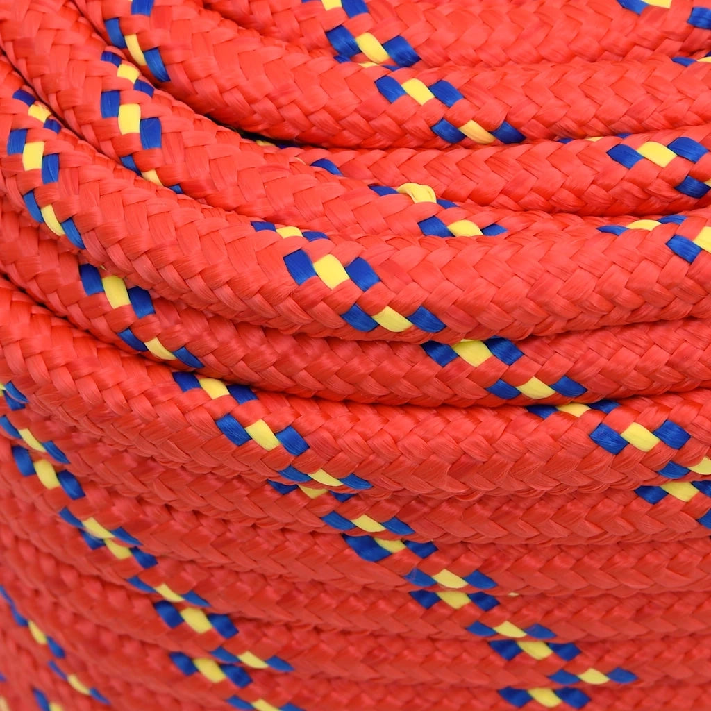Corda per barca Rossa 16 mm 100 m in Polipropilene 152415