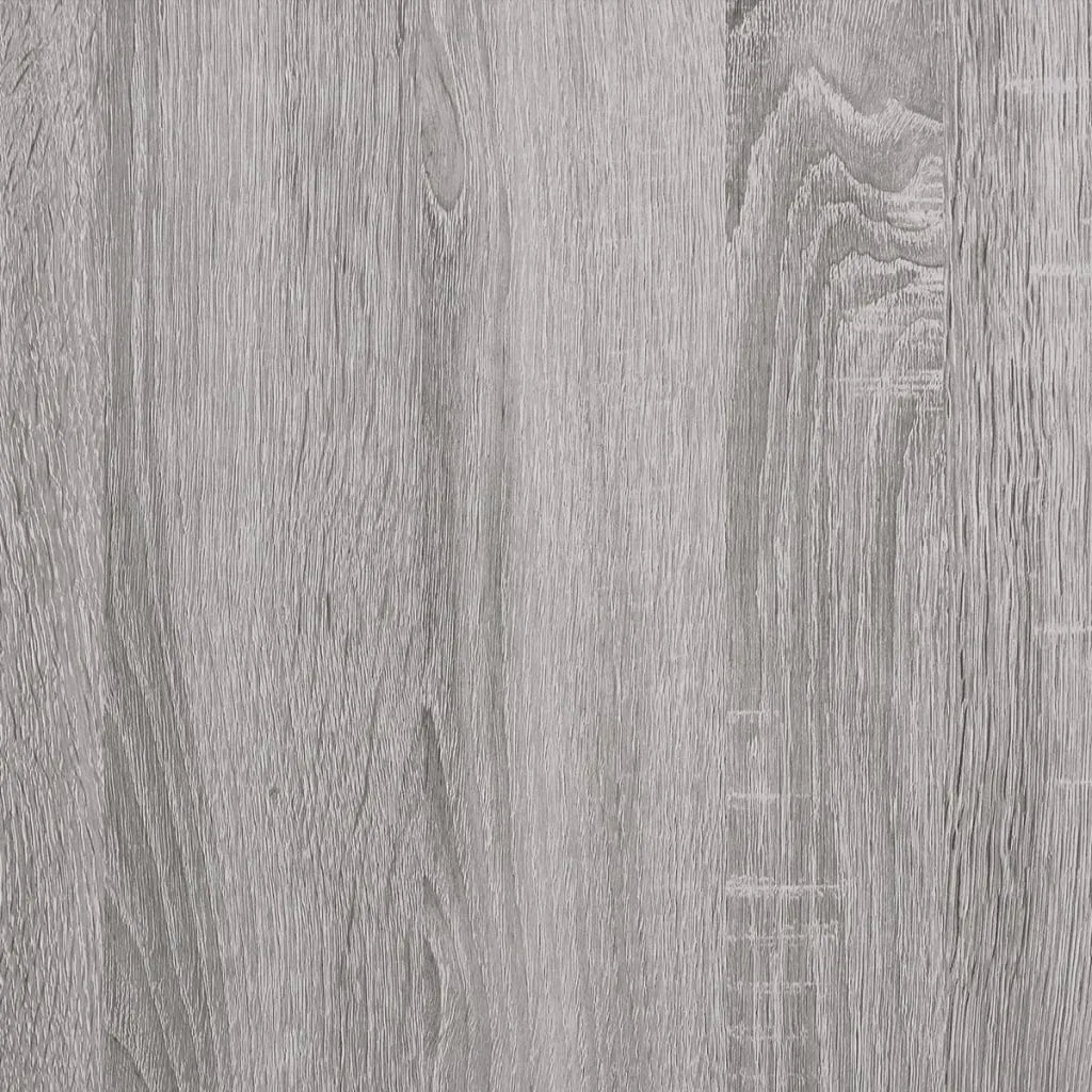 Comodino 2 pz Grigio Sonoma 50x39x47 cm