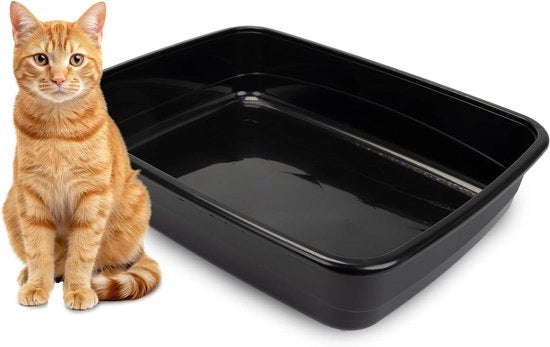 Cassetta per gatto in plastica da 30 litri per un'ottima igiene