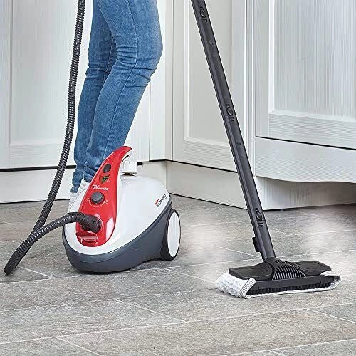 Polti PTEU0268 Vaporetto Smart 30_R Pulitore a Vapore 1800 W 1,6 L 3 bar 12 accessori colore Bianco Rosso