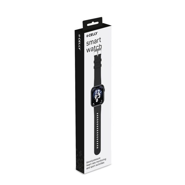 Celly trainermatebk smartwatch e orologio sportivo 4,6 cm (1.81") digitale 240 x 240 pixel touch screen nero