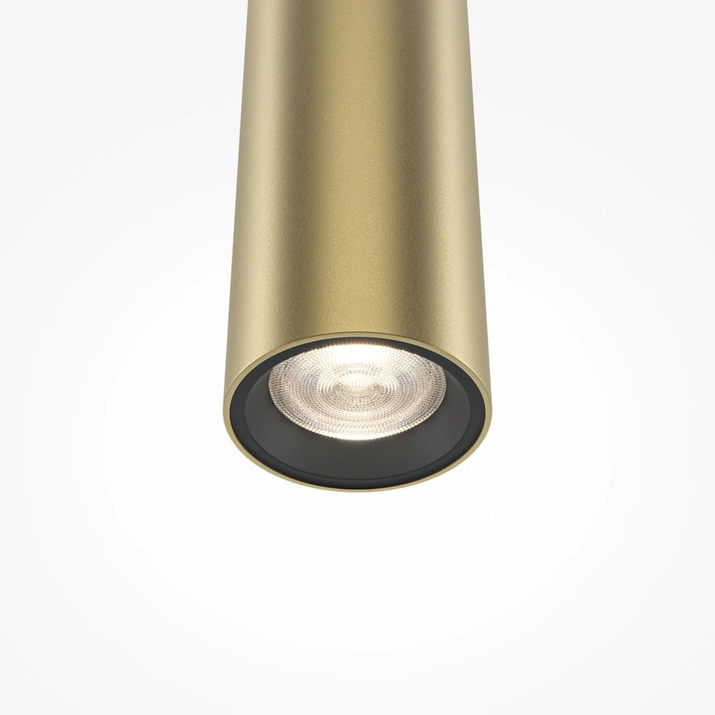 Maytoni Lampadario Moderno Pro Extra 1 luce LED integrato oro alluminio