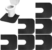 Assorbente antiscivolo con forma a U per allenamento al bagno | Toilette riutilizzabile con superficie ondulata e bordi arrotondati.