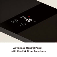 Serra idroponica, set per coltivazione idroponica in casa, con pannello di controllo e LED, serbatoio acqua 9,8 l, altezza regolabile, marrone