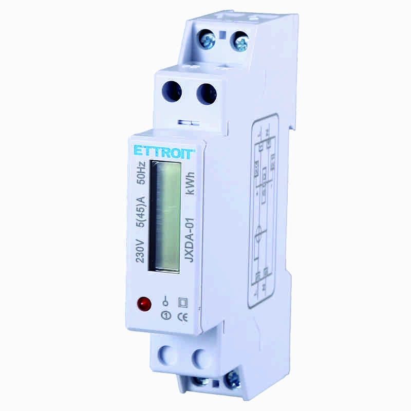 Ettroit Sottolettore Contatore di Energia MOnofase Digitale 220v 5-45a