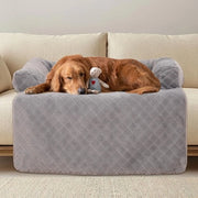 Letto per cani per divano, 100x88cm, grande coperta per cani, protezione per divano, lavabile e antiscivolo, cuscino per cani, divano per cani piccoli, medi, grandi, grigio