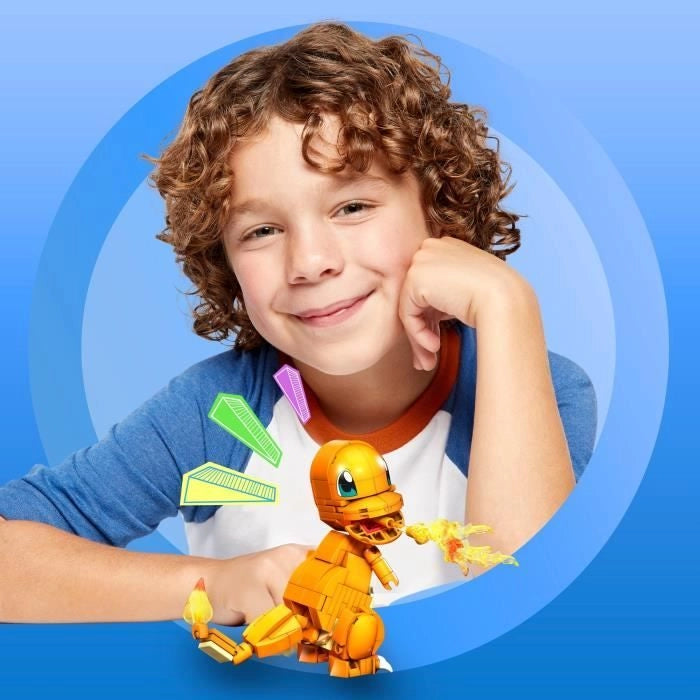 MEGA CONSTRUX Pokémon Salameche da costruire - 180 pezzi