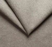 Vialfre, Divano Fisso 2 Posti Sfoderabile Made in Italy, 180x95x100h cm Grigio Tortora