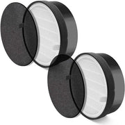 Filtro di sostituzione adatto per l'aria purificatrice Levoit LV-H132 - filtro attivo carbone - Sostituisce LV-H132-RF filtro dell'aria - 2 pezzi