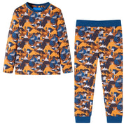 Pigiama per Bambini Maniche Lunghe Cognac 116