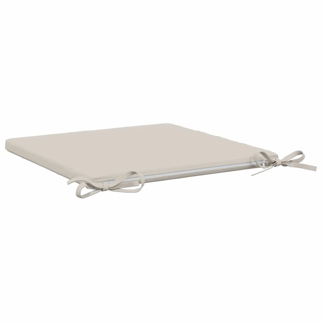 Cuscini per Sedia in 4 Pezzi SOEST 4 pz 100% Poliestere Bianco 944327