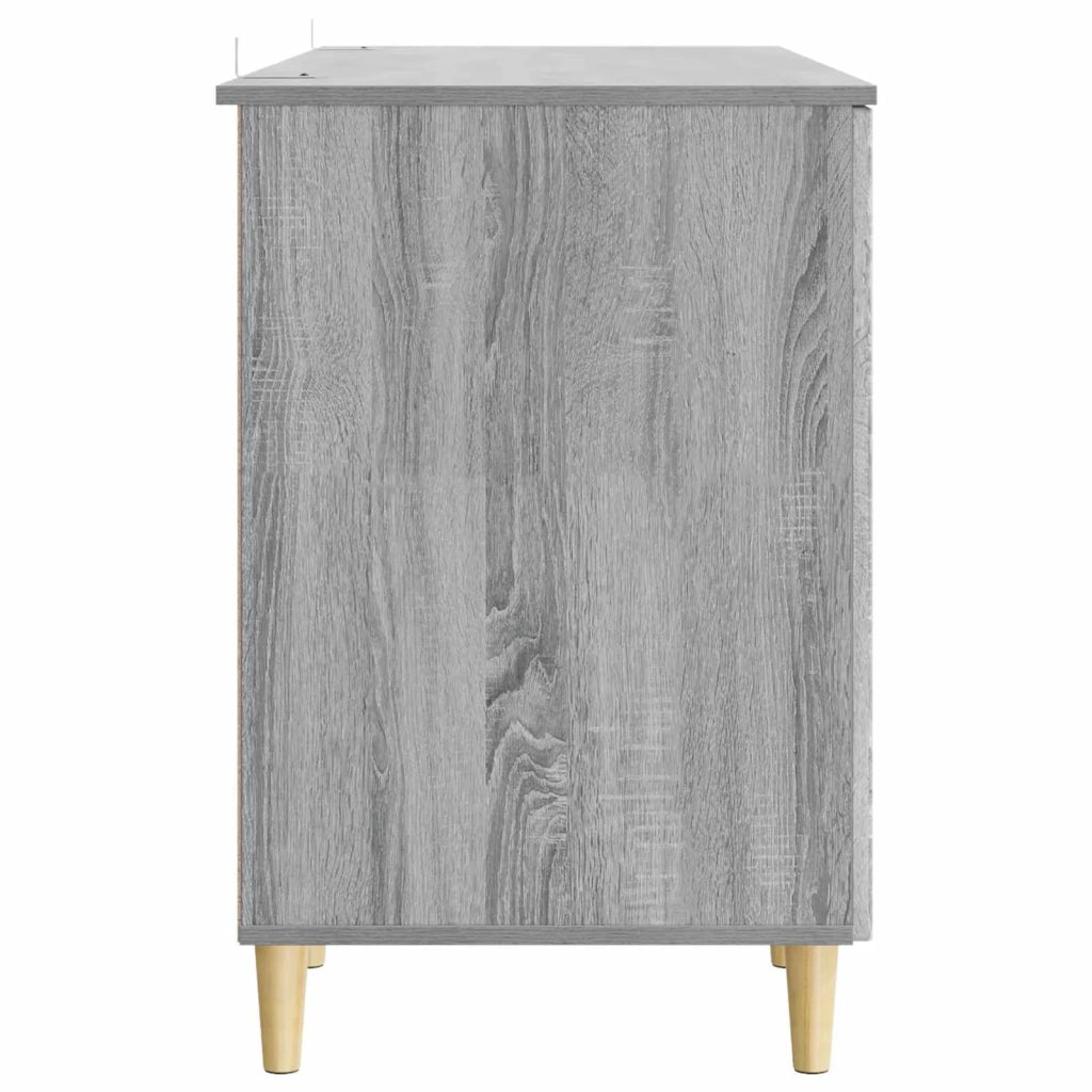 Scrivania Grigio Sonoma 142,5 x 50 x 75 cm Legno ingegnerizzato