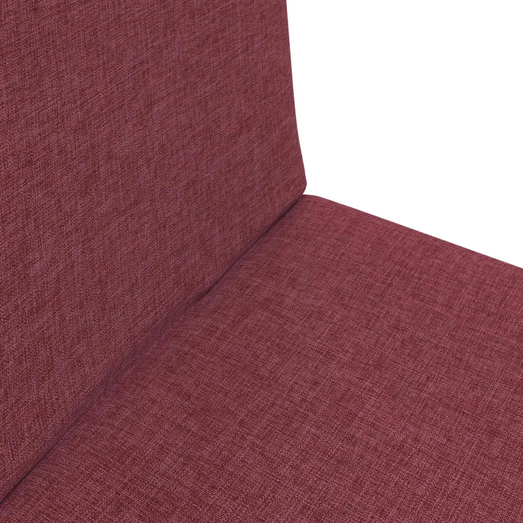Sedia a pavimento regolabile Rosso Vino Tessuto