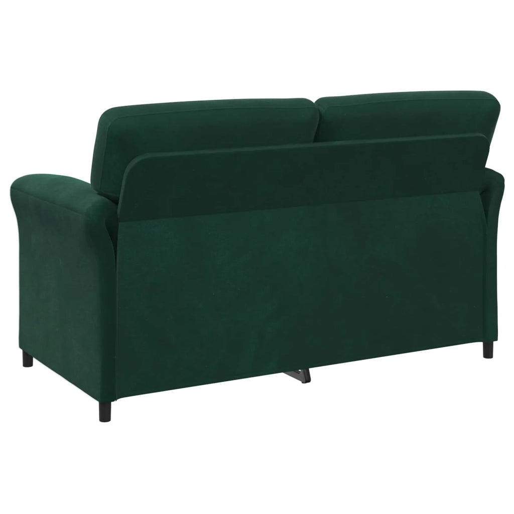 Set di divani 2 pz Verde Scuro Velluto 3424901