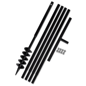 Vanga e trivella manuale 100 mm con punta trapano prolunga attrezzi garage officina fai da te 3402072