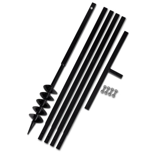 Vanga e trivella manuale 100 mm con punta trapano prolunga attrezzi garage officina fai da te 3402072