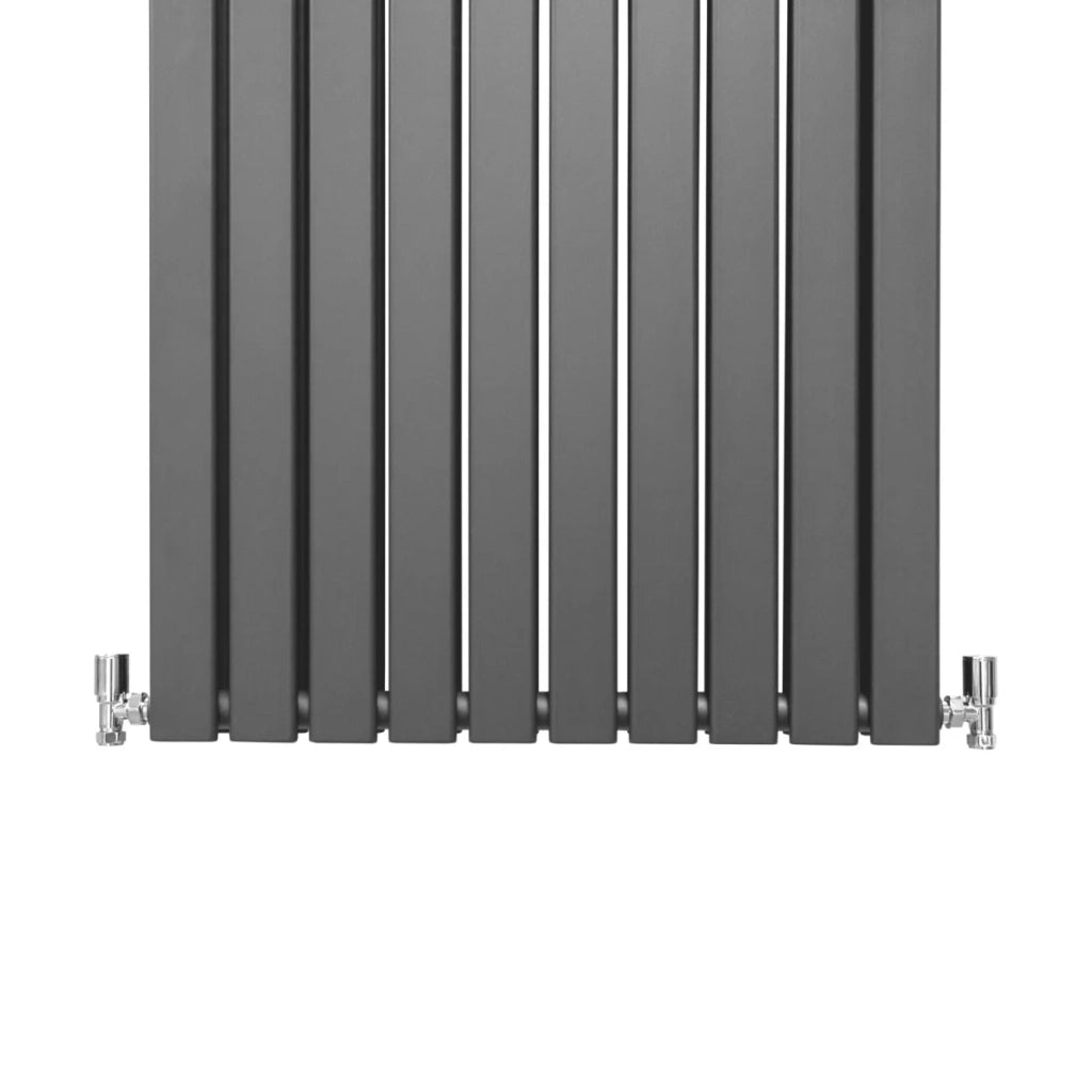 Radiatore Termosifone Termoarredo Design Piatto Pannello Elementi Grigio