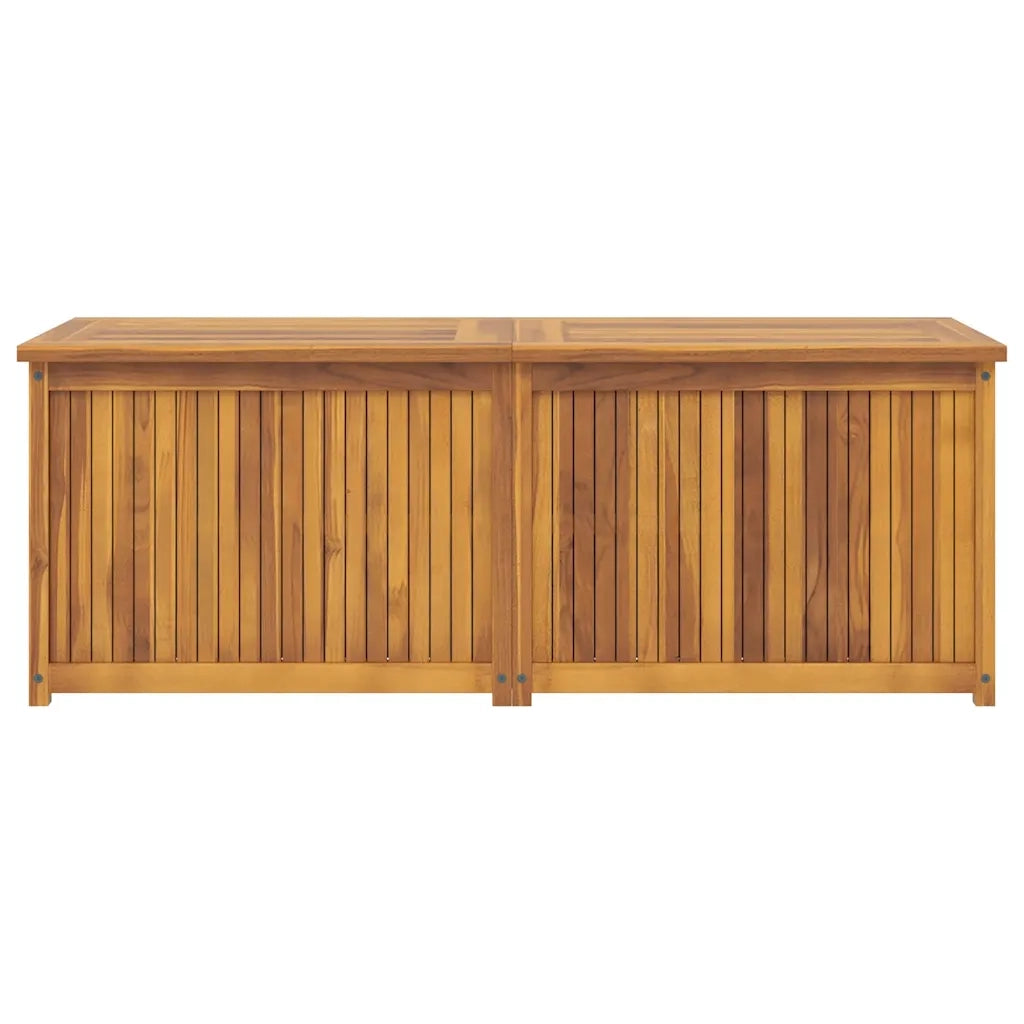 Cassa da Giardino 150x50x55 cm in Legno Massello di Teak cod mxl 69290