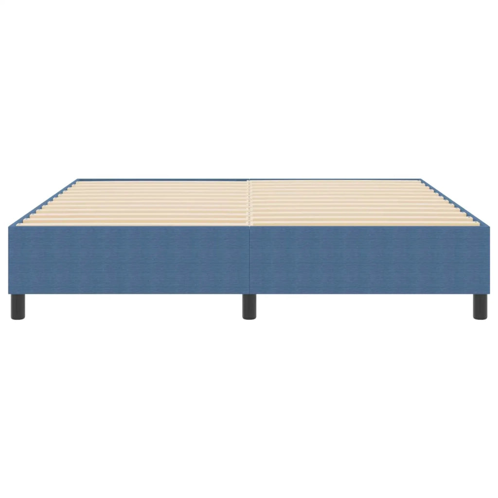 Struttura letto piattaforma Blu 180 x 200 cm Tessuto in Cords 3337425