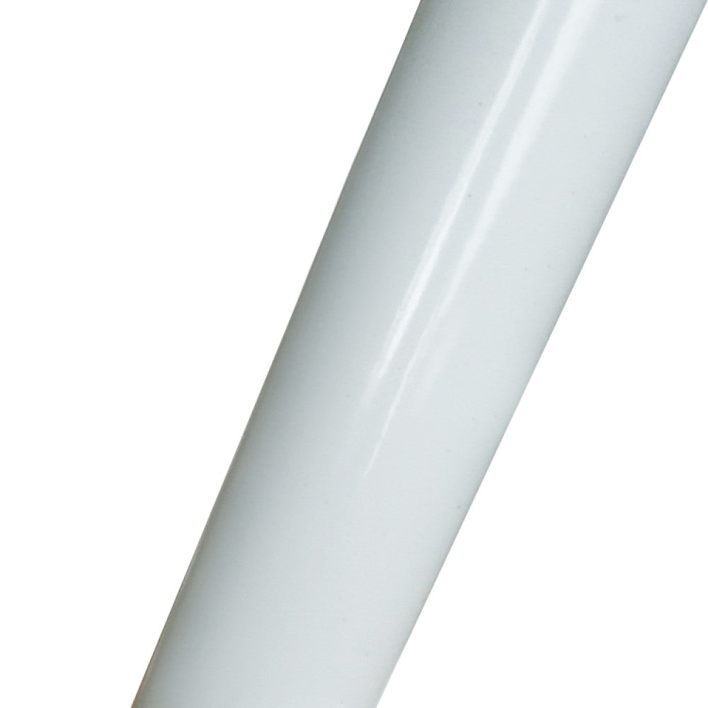 Sgabello Pieghevole da Campeggio Slim Ø30x45 h cm in Acciaio Blu