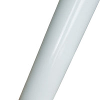 Sgabello Pieghevole da Campeggio Slim Ø30x45 h cm in Acciaio Blu