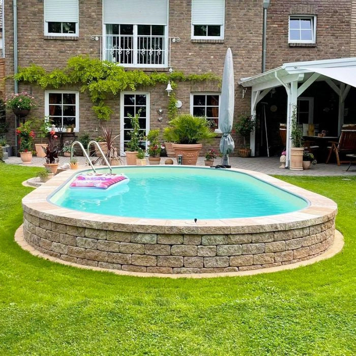 Piscina interrata OLIVIA 623 - 6,23 x 3,60 x h 1,20 m