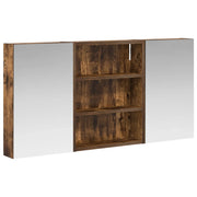 Set di Armadi da Bagno | Armadio da bagno con lo scaffale 3 pz 100 x 10,5 x 50 cm