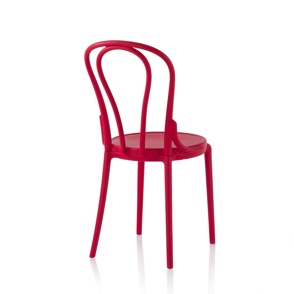 Set 4 Sedie FLY rosso