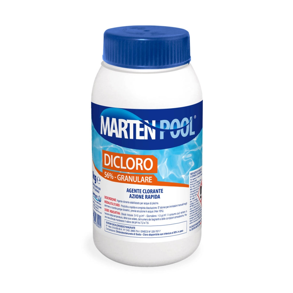 DICLORO GRANULARE 1 kg - MARTEN