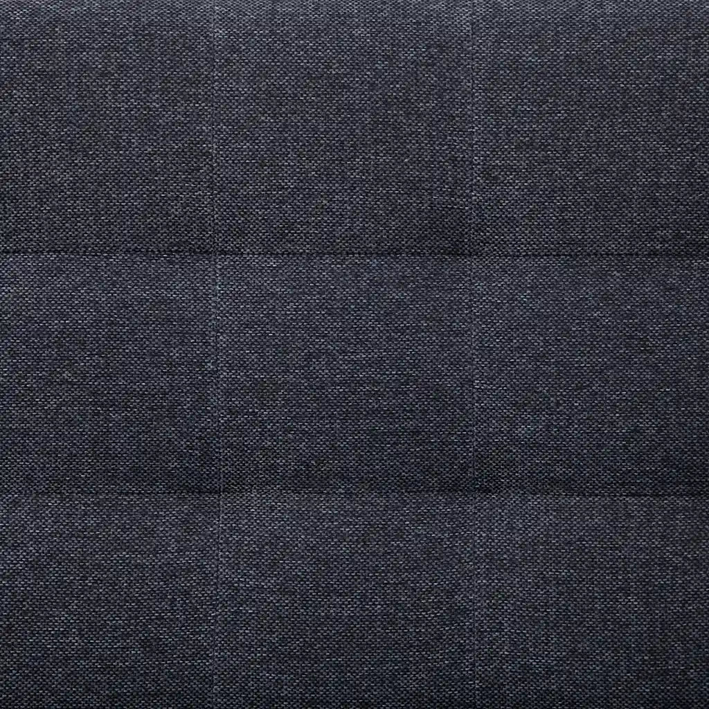 Divano letto a L grigio scuro in poliestere 282304