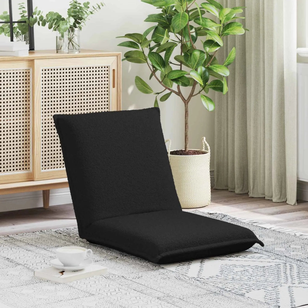 Sedia da Pavimento Nero 54 x 64 x 59 cm 42028116