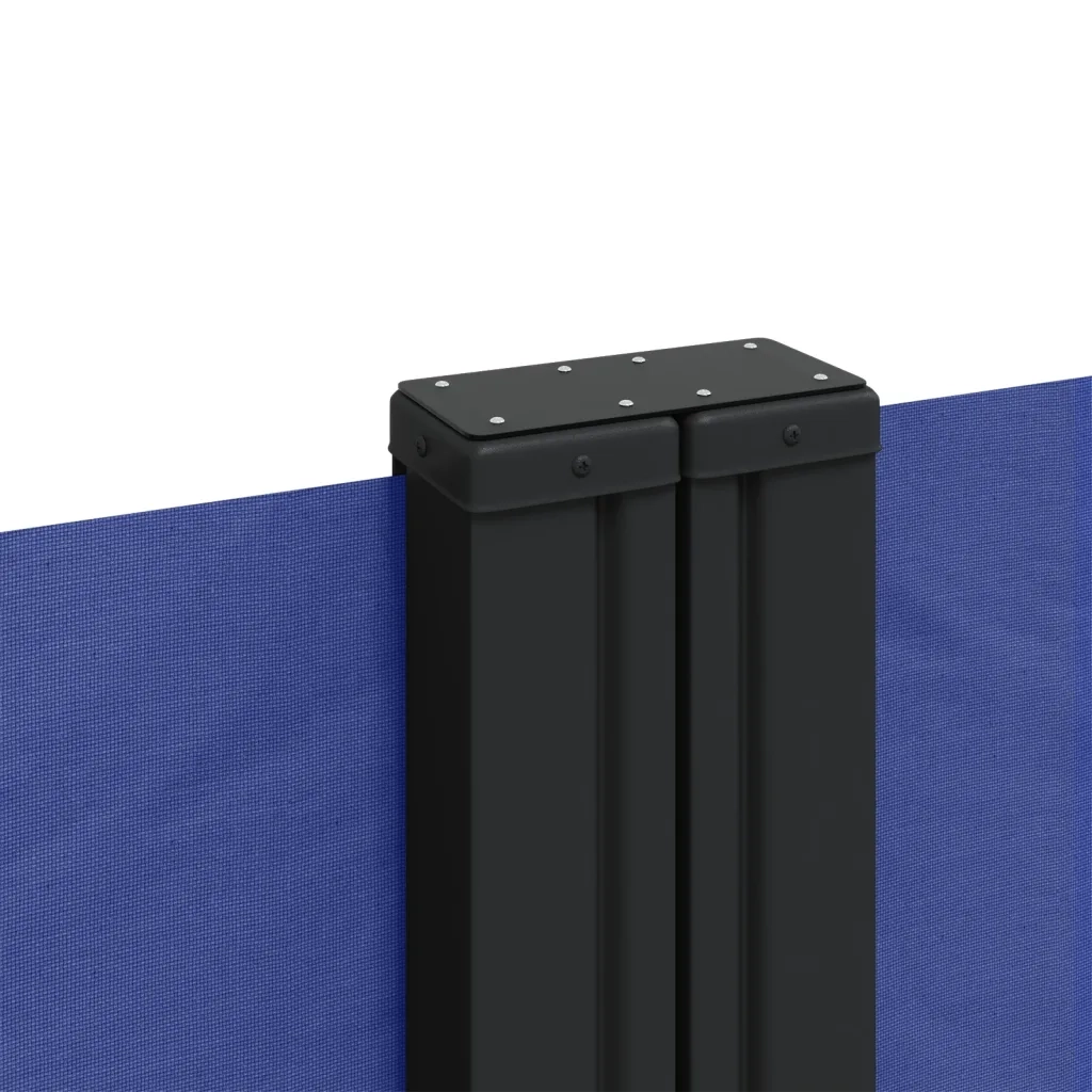 Tenda da Sole | Tenda parasole Laterale Retrattile Blu 220x1000 cm