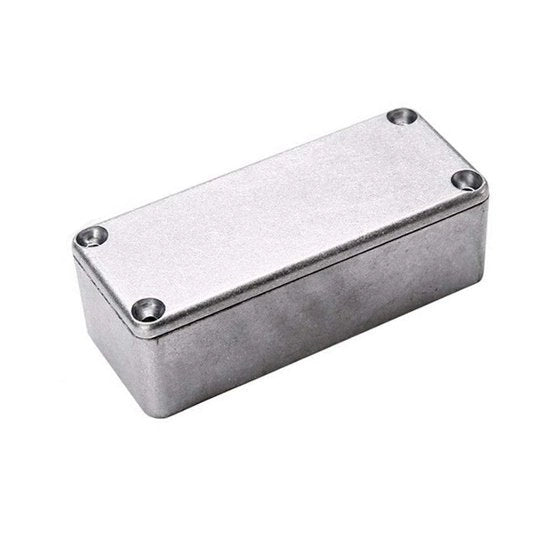 Scatola di connessione in alluminio - Per elettronica - Resistente alla corrosione e leggera - 122 mm x 66 mm x 39,5 mm - Duratura e facile da installare