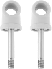 Tassello di sostegno a pinza - 2 pezzi - Pin di acciaio - Adatto per Honwave/Lodestars/Plastimo/Quicksilver/Waveline - Diametro pin 10 mm - Lunghezza 103 mm