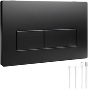 Pannello di Controllo WC con Doppio Interruttore in ABS Duraturo - Inclusa Maniglia di Regolazione del Flusso d'Acqua - Facile da Pulire - Pannello di Controllo WC per WC Geberit Sigma/UP300/UP320