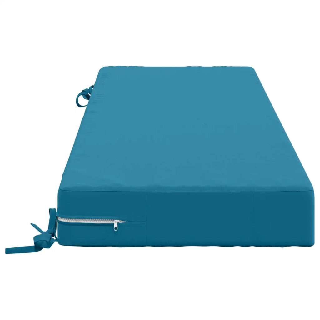 Cuscino per la seduta SOEST 100% Poliestere Azzurro 946868