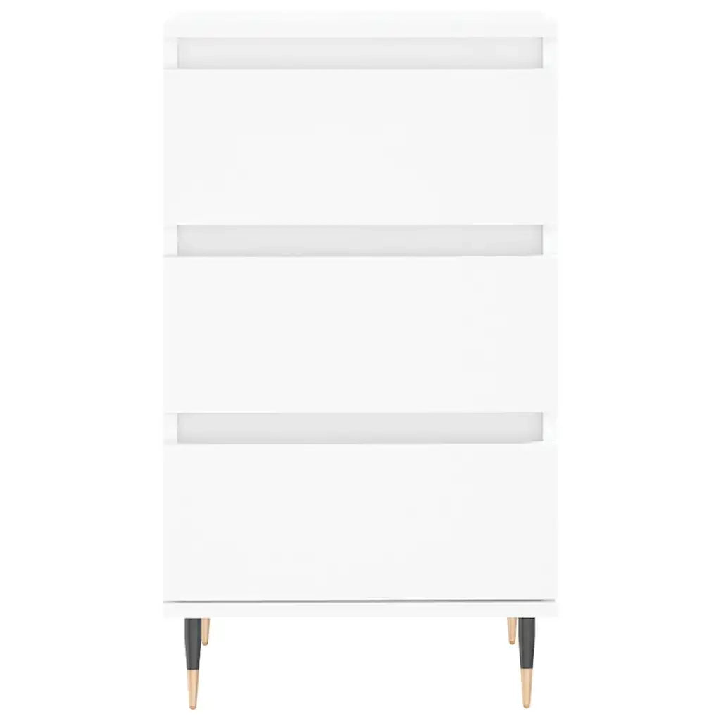 Credenza-Buffet-Armadio da cucina Bianca 40x35x70 cm in Legno Multistrato 651228