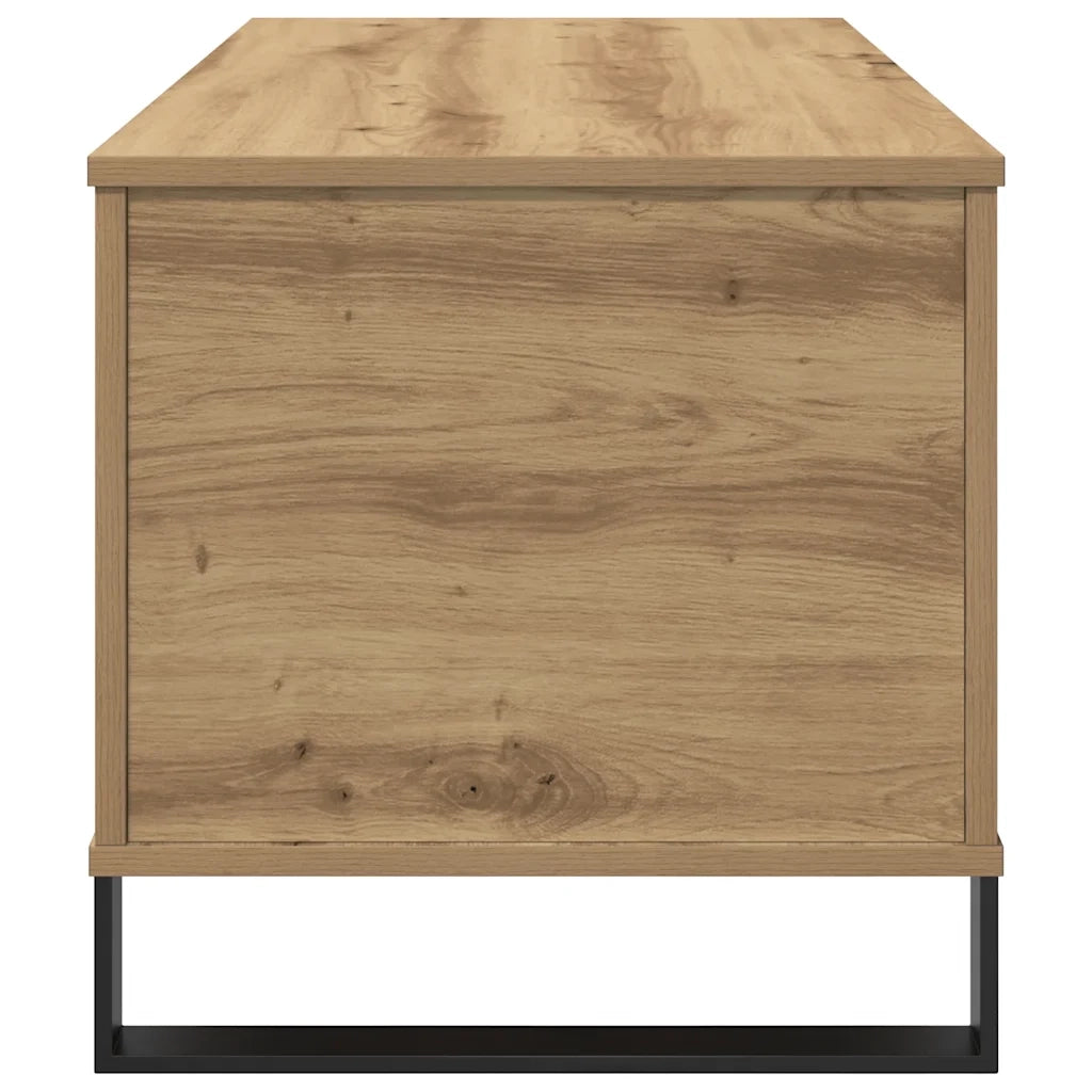 vidaXL Tavolino Salotto Rovere Artigianale 90x44,5x45 cm in Truciolato