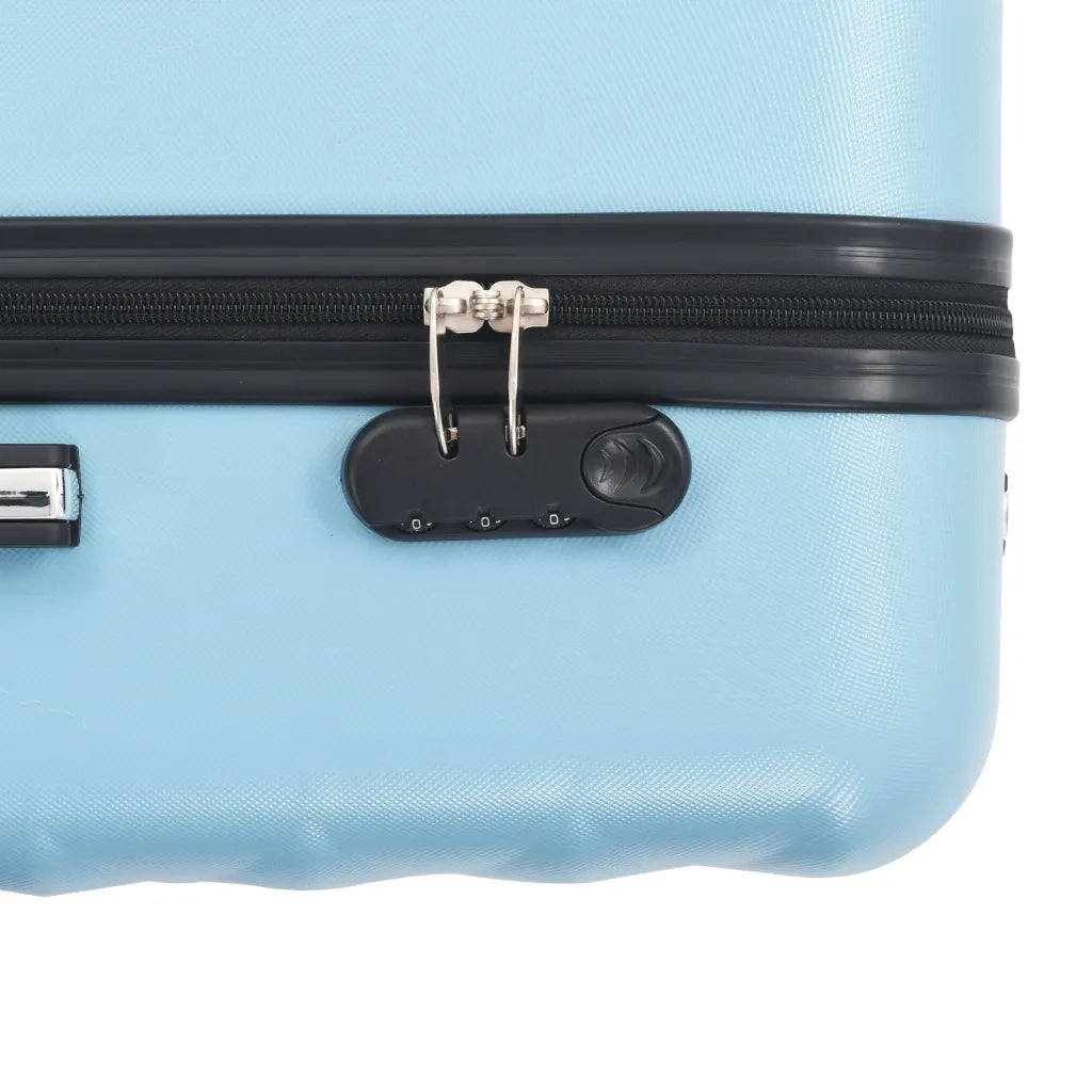 Set Trolley a Custodia Rigida 3 pz Blu in ABS CFW2631356