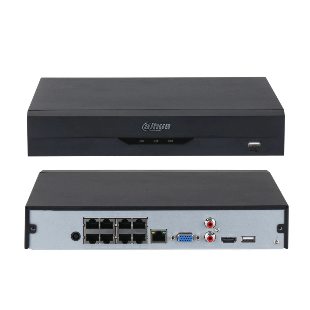 Dahua Nvr 8Ch PoE WizSense NVR4108HS-8P-EI
