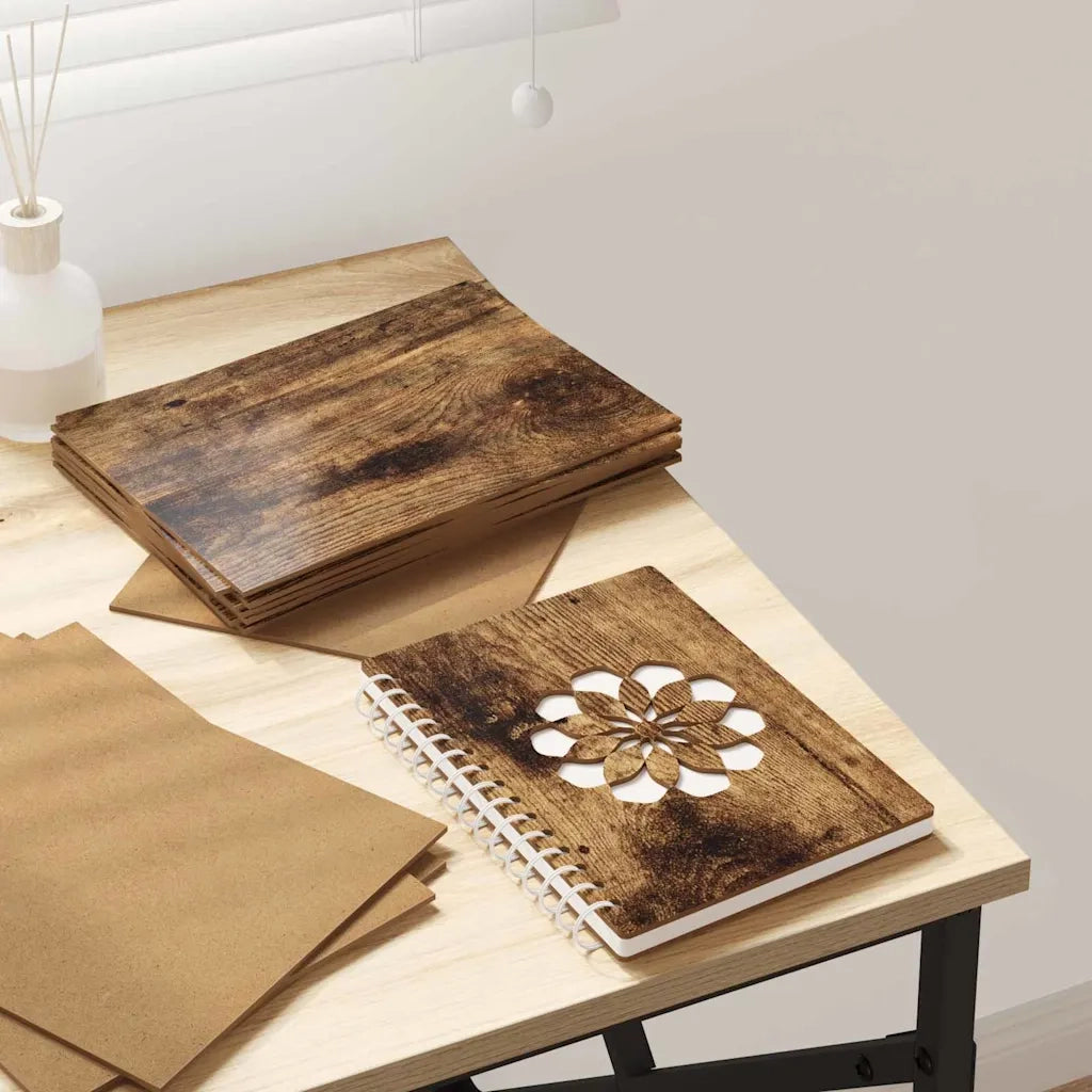 Pannelli decorativi 150 pcs Rovere fumé 21 x 30 x 0,27 cm