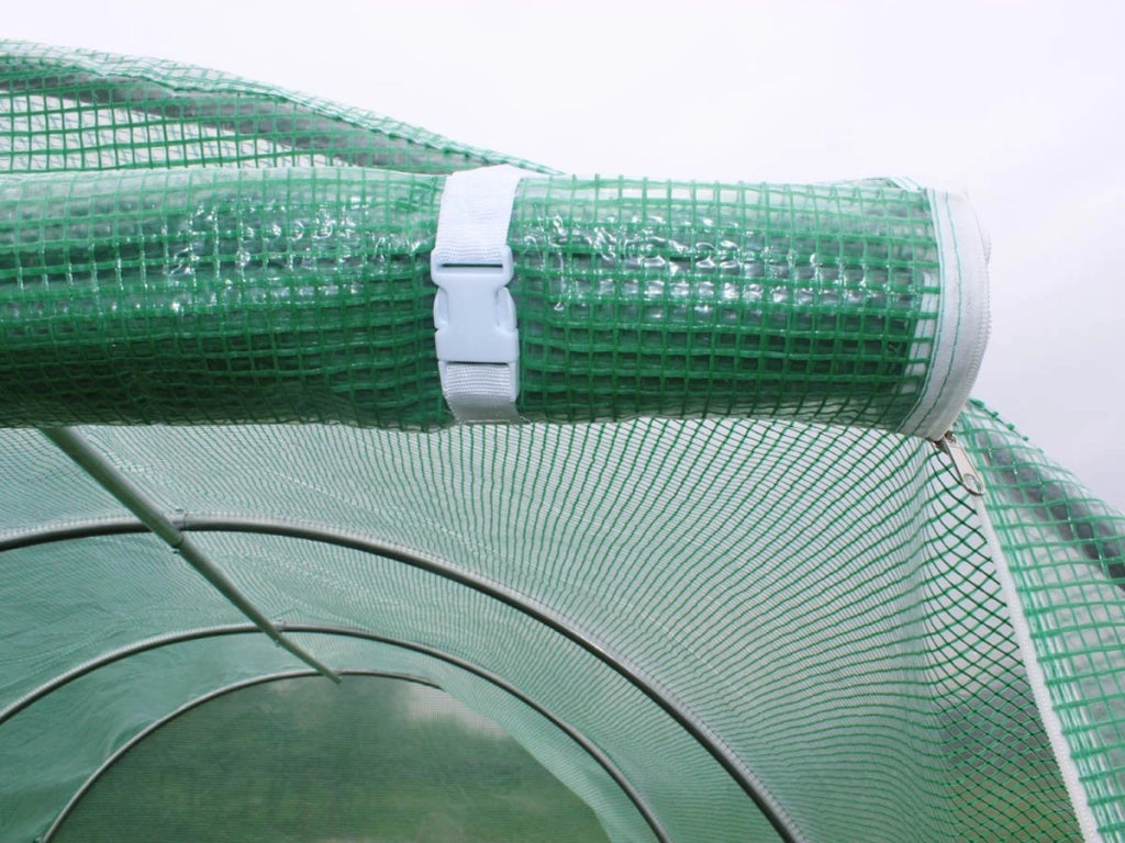 Serra Tunnel 8x3m Protezione UV Acciaio Galvanizzato Habitat et Jardin Althea